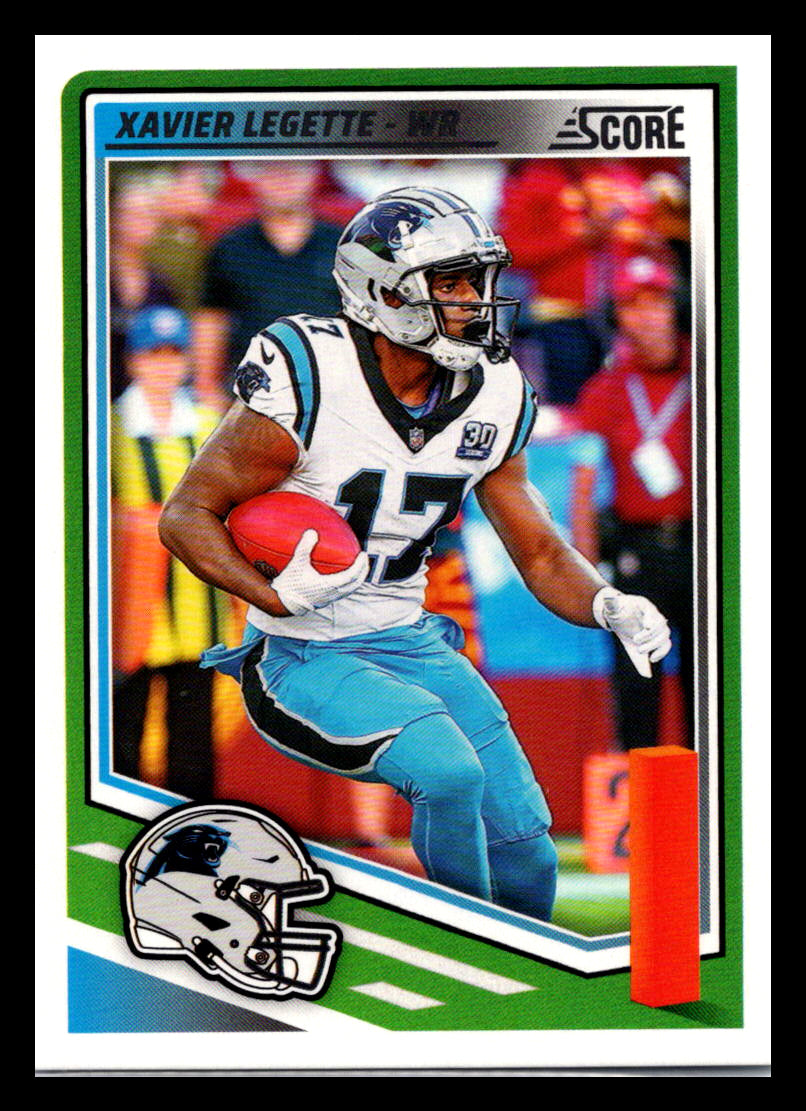 2025 Score #217 Xavier Legette Carolina Panthers