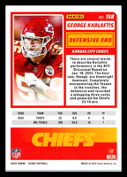 2025 Score #158 George Karlaftis Kansas City Chiefs