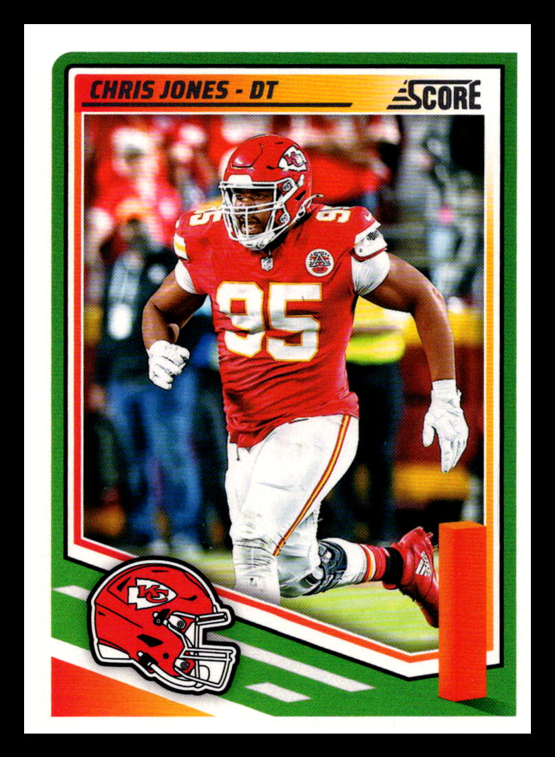 2025 Score #198 Chris Jones Kansas City Chiefs