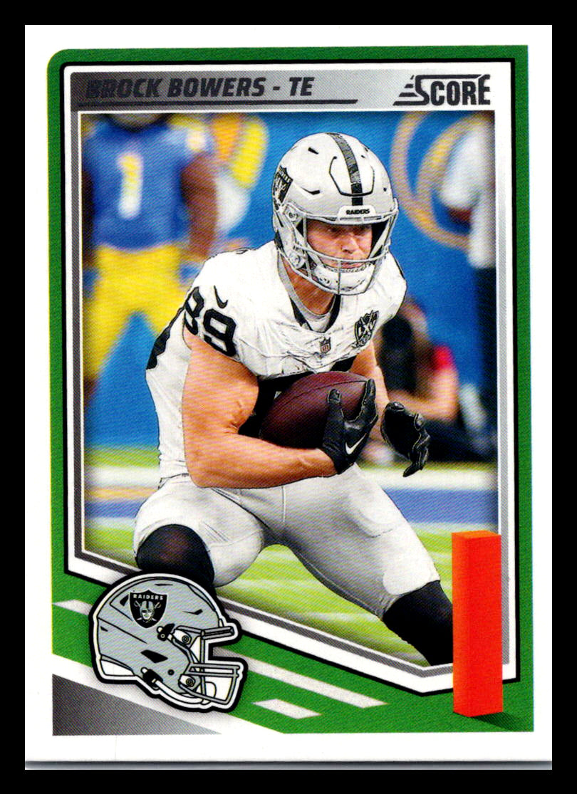 2025 Score #36 Brock Bowers Las Vegas Raiders
