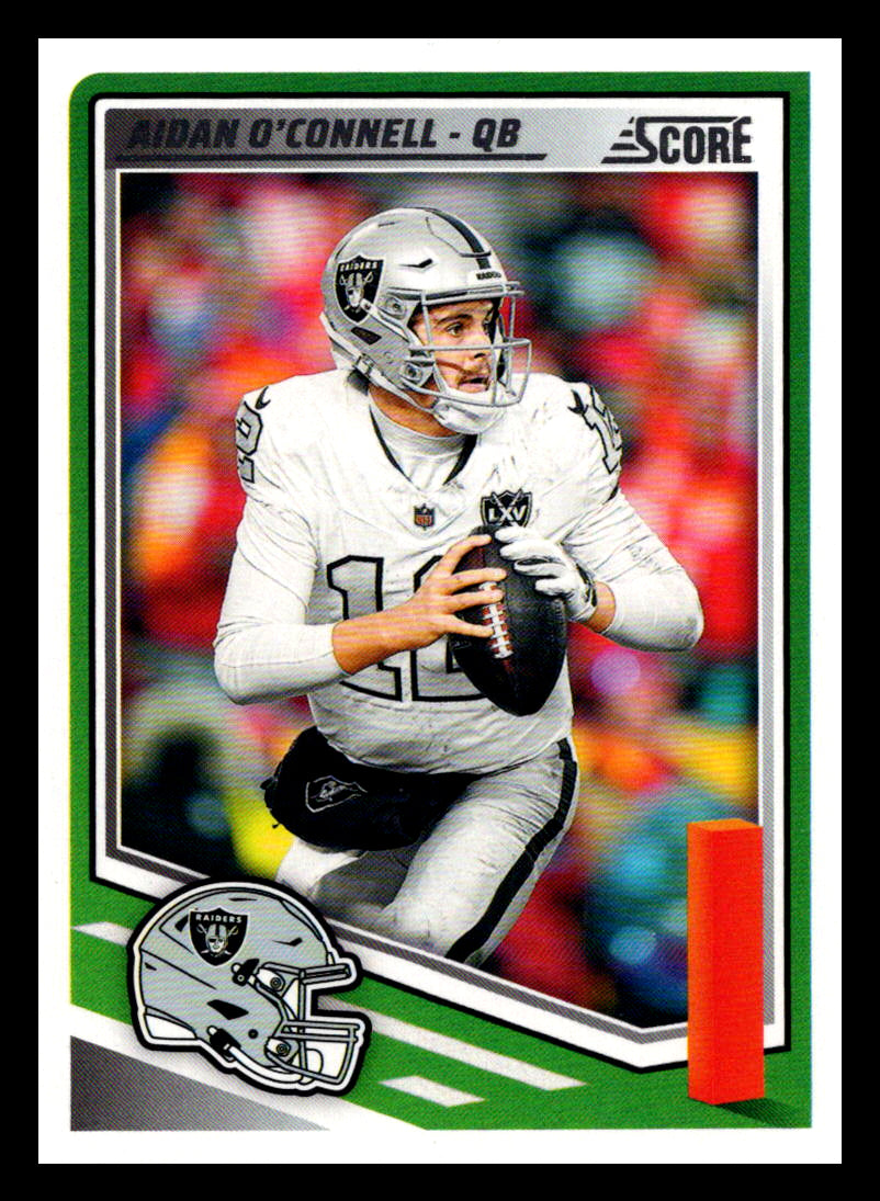 2025 Score #52 Aidan O'Connell Las Vegas Raiders