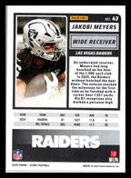 2025 Score #43 Jakobi Meyers Las Vegas Raiders