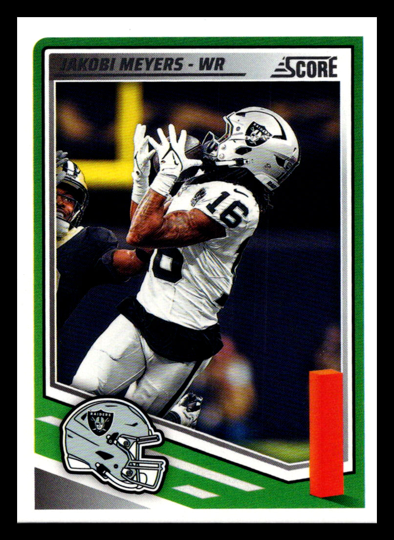 2025 Score #43 Jakobi Meyers Las Vegas Raiders