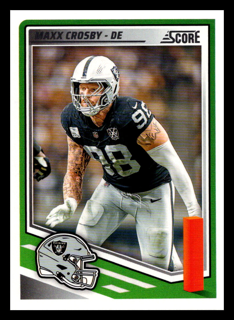 2025 Score #206 Maxx Crosby Las Vegas Raiders