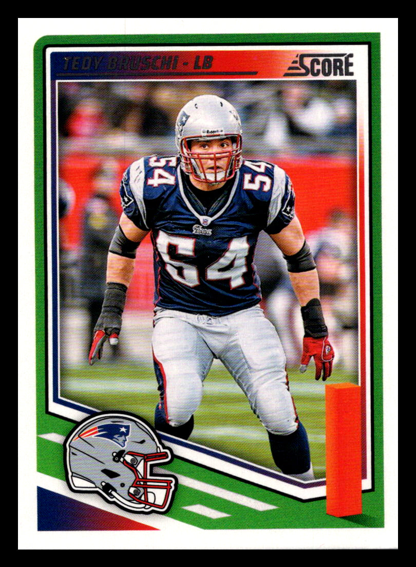 2025 Score #151 Tedy Bruschi New England Patriots