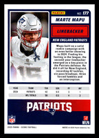 2025 Score #177 Marte Mapu New England Patriots