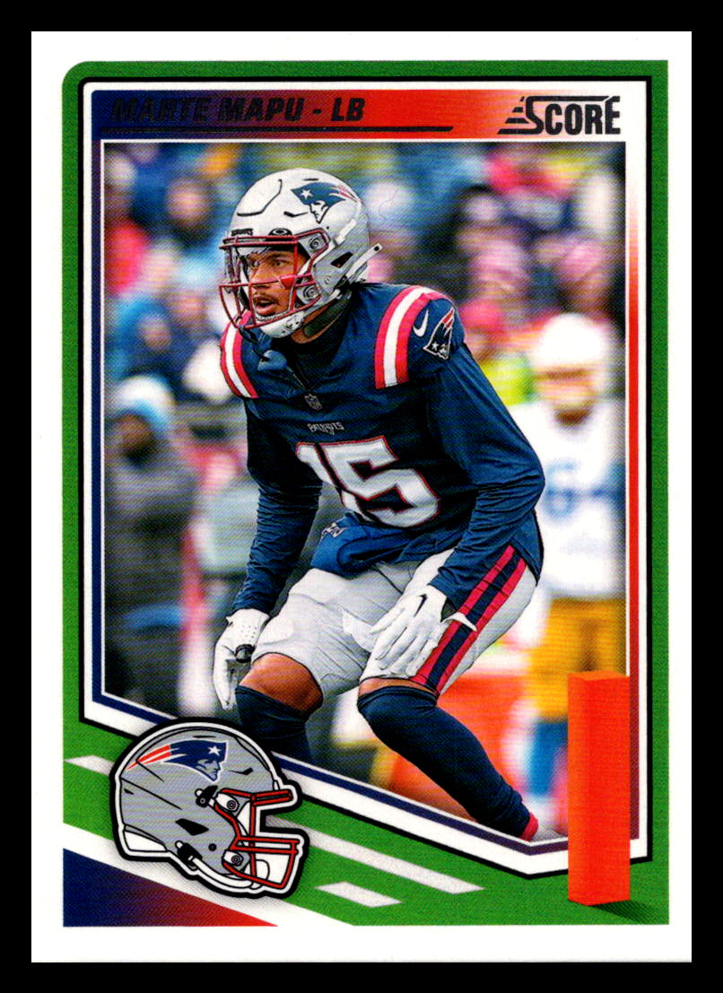 2025 Score #177 Marte Mapu New England Patriots