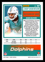 2025 Score #167 Chop Robinson Miami Dolphins