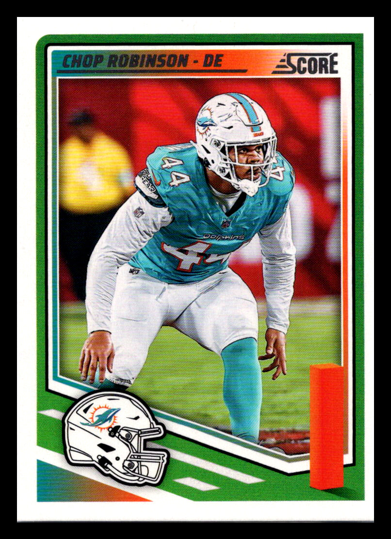 2025 Score #167 Chop Robinson Miami Dolphins