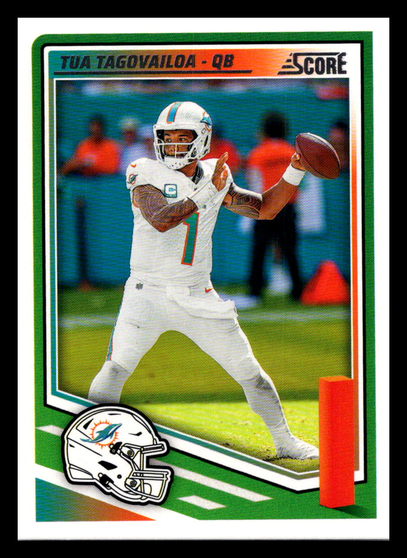 2025 Score #25 Tua Tagovailoa Miami Dolphins