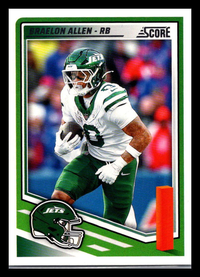 2025 Score #273 Braelon Allen New York Jets