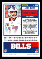 2025 Score #159 Josh Allen Buffalo Bills