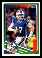 2025 Score #159 Josh Allen Buffalo Bills