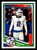 2025 Score #66 Tyler Bass Buffalo Bills