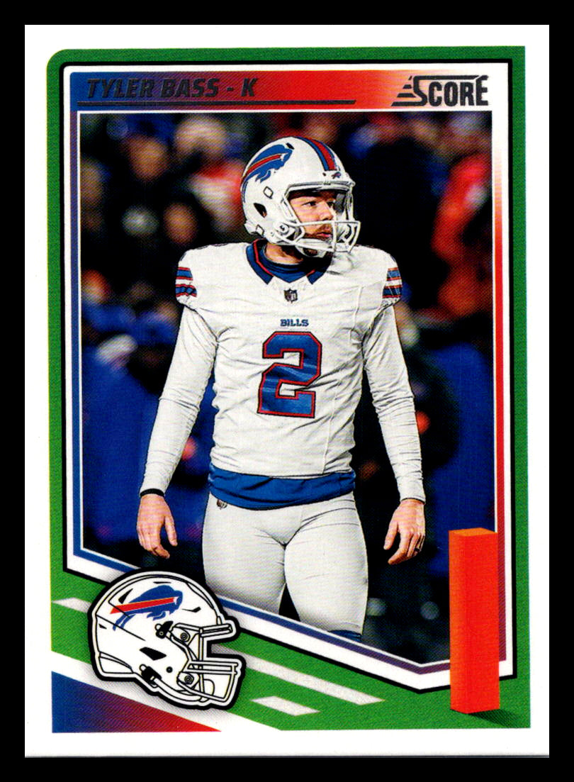 2025 Score #66 Tyler Bass Buffalo Bills