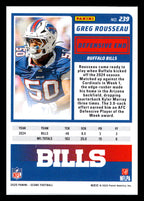 2025 Score #239 Greg Rousseau Buffalo Bills