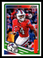 2025 Score #124 James Cook Buffalo Bills