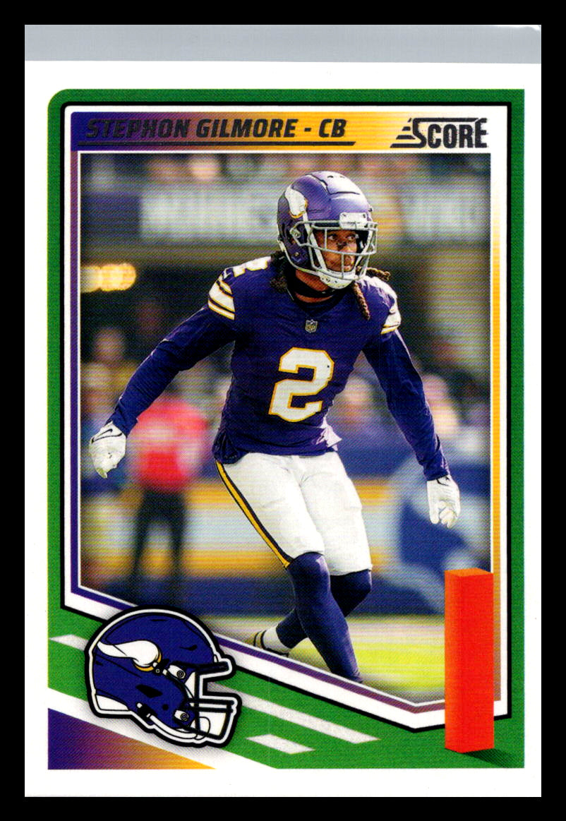 2025 Score #81 Stephon Gilmore Minnesota Vikings