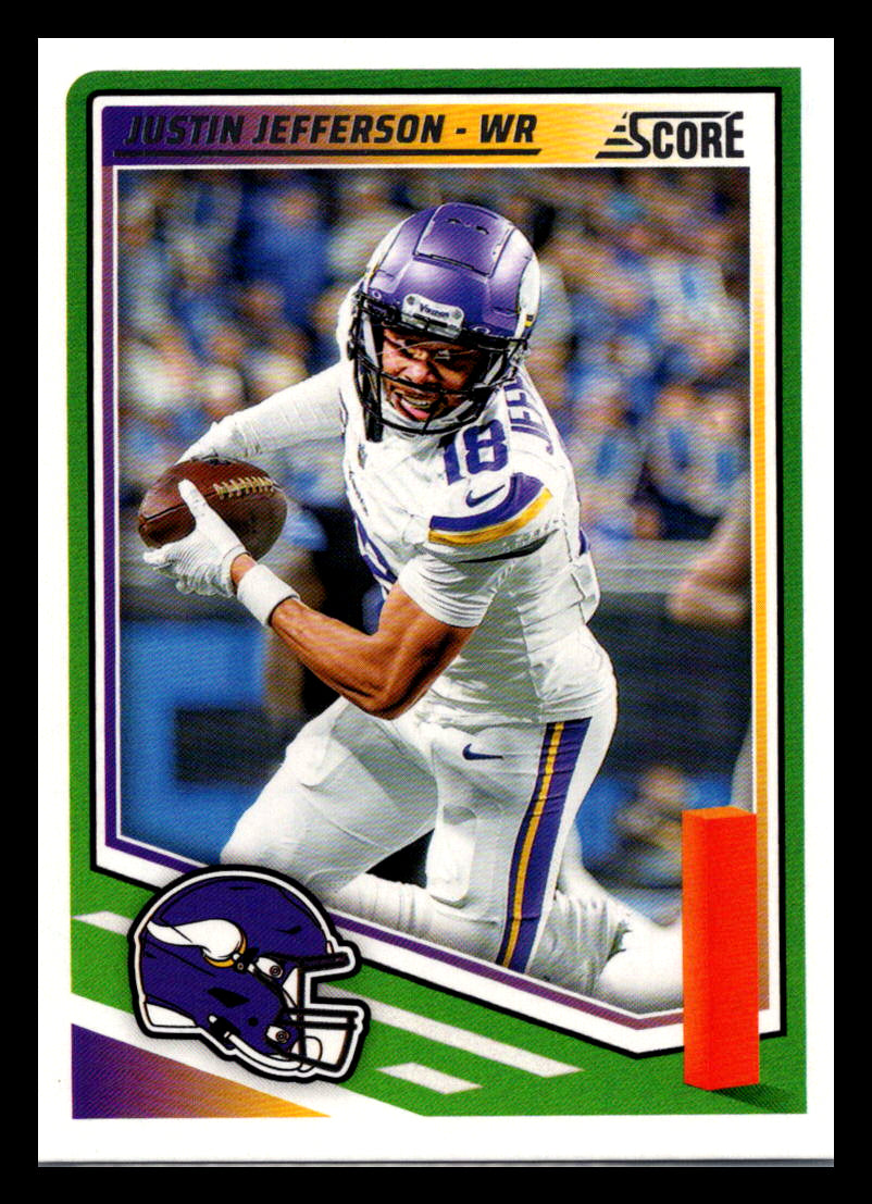 2025 Score #230 Justin Jefferson Minnesota Vikings