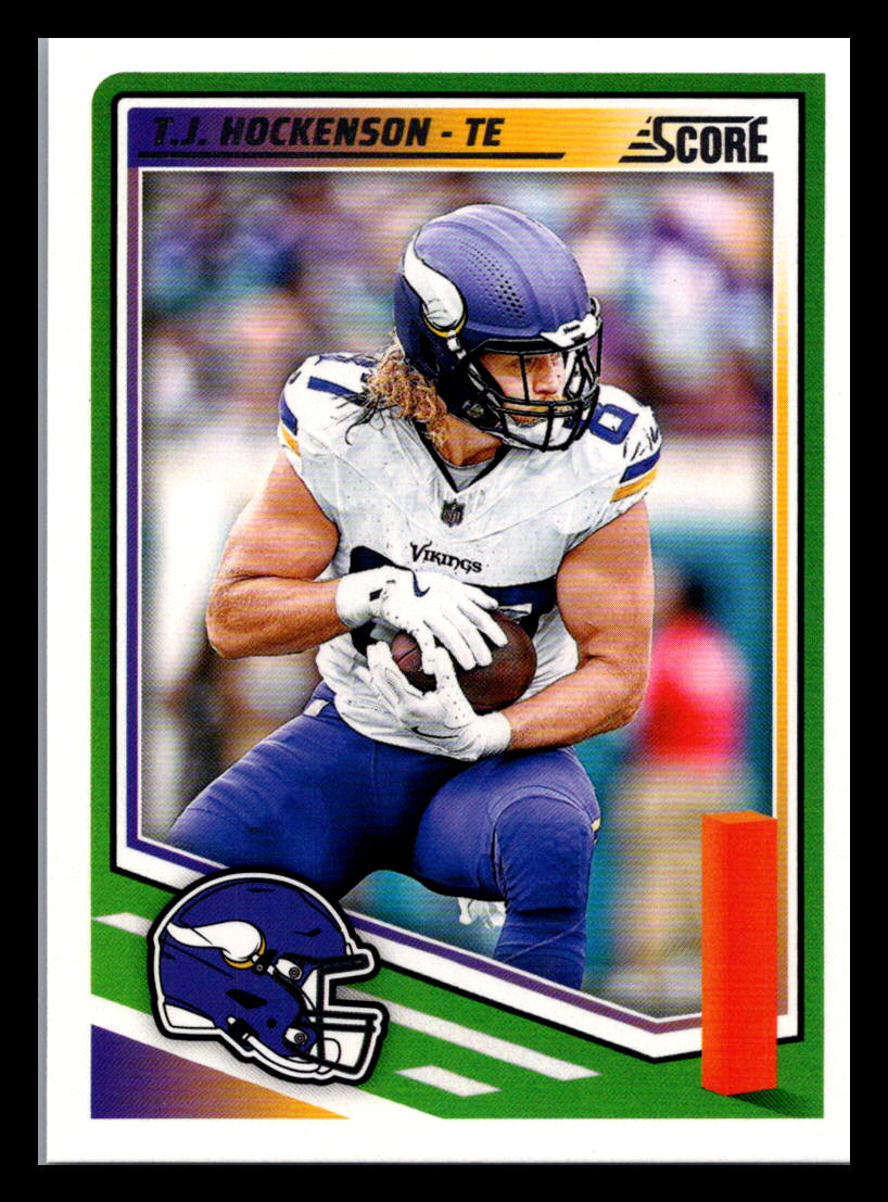 2025 Score #101 T.J. Hockenson Minnesota Vikings