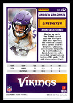 2025 Score #152 Andrew Van Ginkel Minnesota Vikings