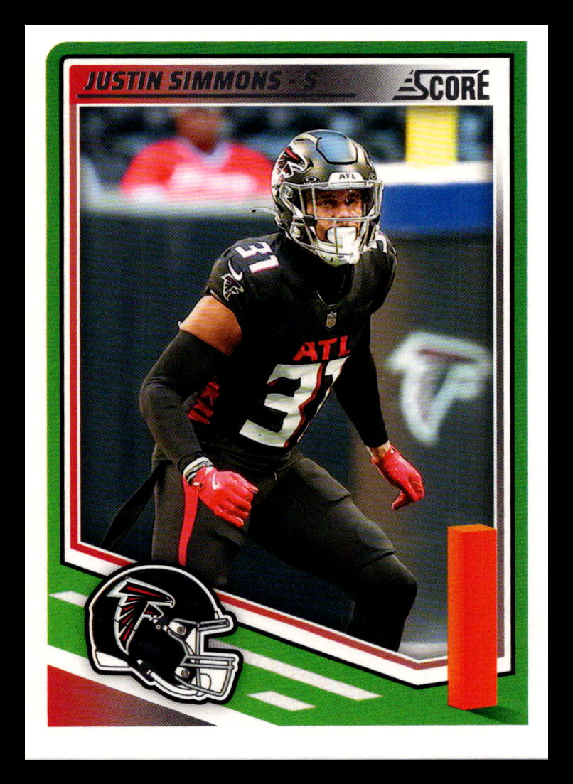 2025 Score #240 Justin Simmons Atlanta Falcons