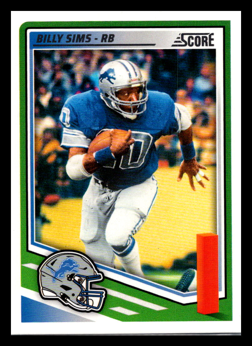 2025 Score #233 Billy Sims Detroit Lions