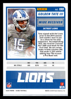 2025 Score #199 Golden Tate III Detroit Lions