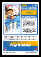 2025 Score #127 Cameron Dicker Los Angeles Chargers