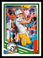 2025 Score #127 Cameron Dicker Los Angeles Chargers