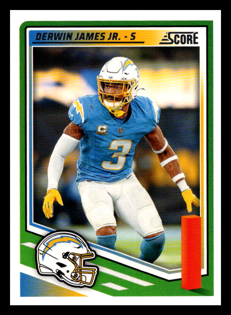 2025 Score #214 Derwin James Jr. Los Angeles Chargers