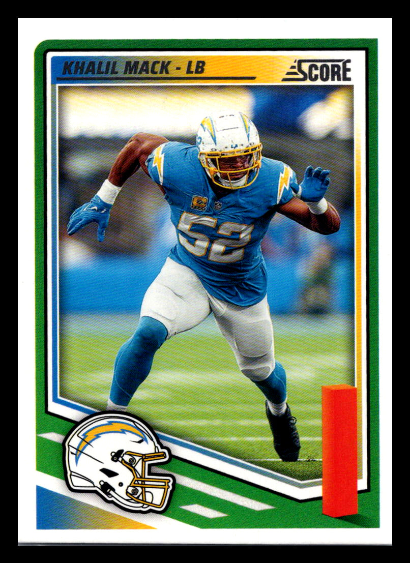 2025 Score #14 Khalil Mack Los Angeles Chargers