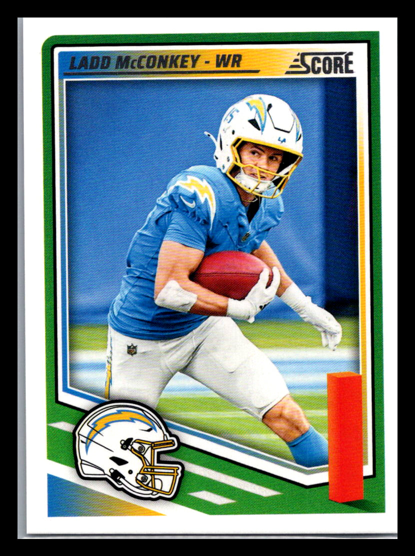 2025 Score #65 Ladd McConkey Los Angeles Chargers