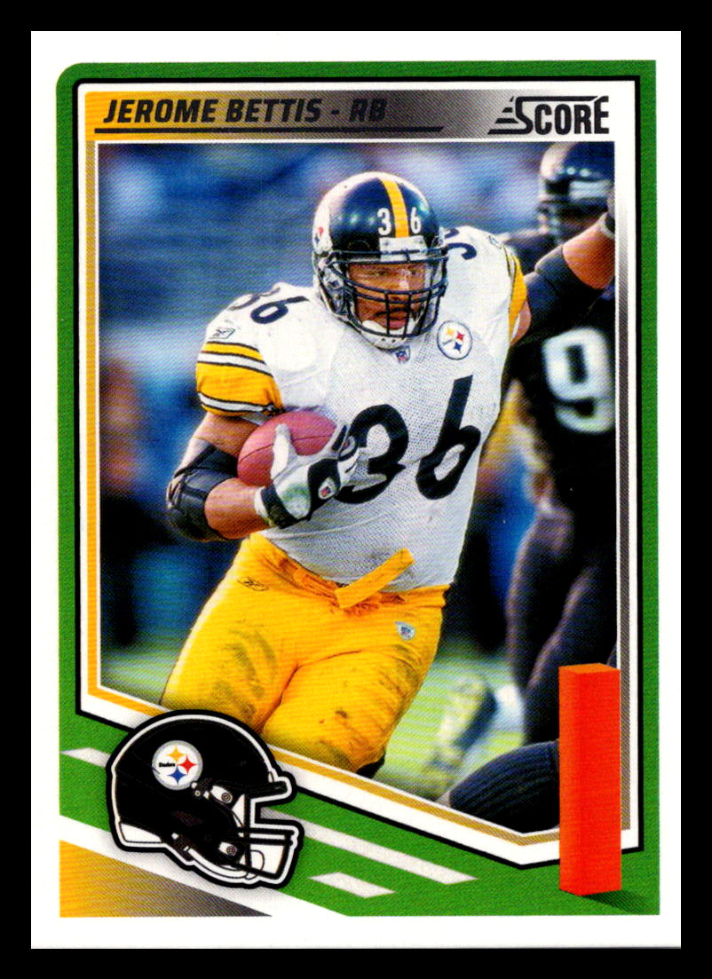 2025 Score #245 Jerome Bettis Pittsburgh Steelers