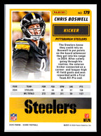 2025 Score #179 Chris Boswell Gold Pittsburgh Steelers