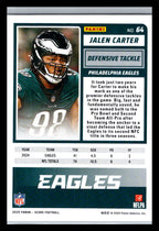 2025 Score #64 Jalen Carter Philadelphia Eagles