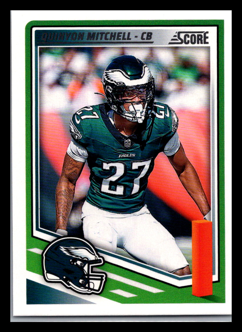 2025 Score #140 Quinyon Mitchell Philadelphia Eagles