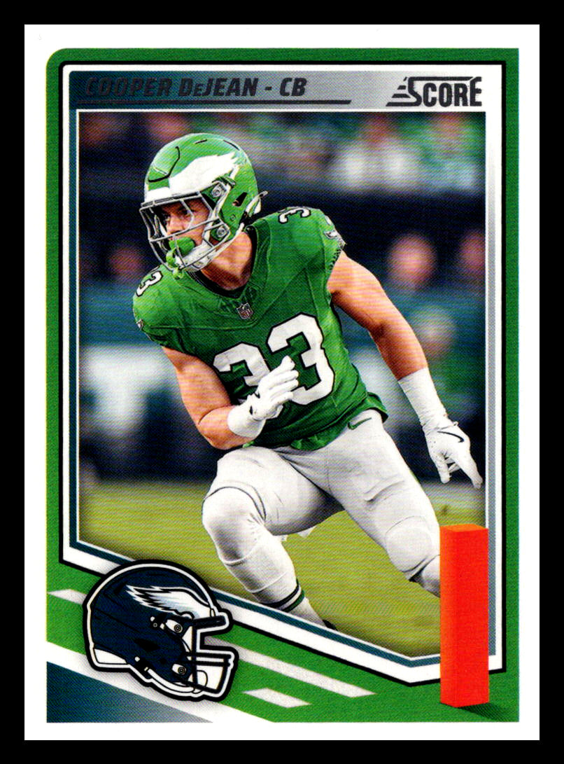 2025 Score #45 Cooper DeJean Philadelphia Eagles
