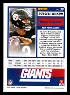 2025 Score #30 Russell Wilson New York Giants
