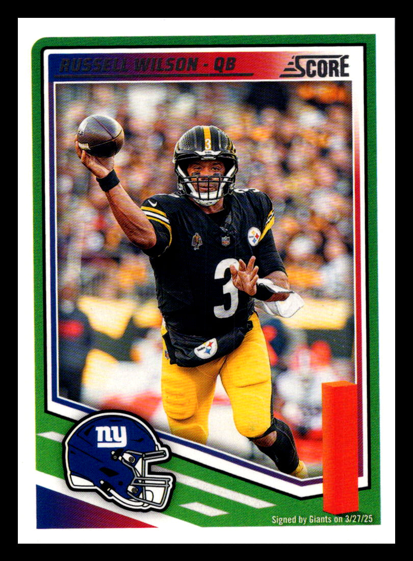 2025 Score #30 Russell Wilson New York Giants