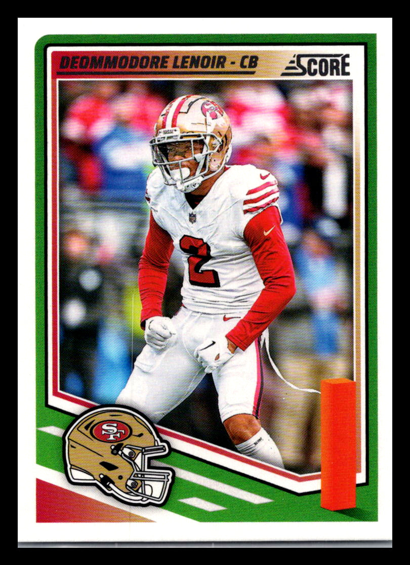 2025 Score #184 Deommodore Lenoir San Francisco 49ers