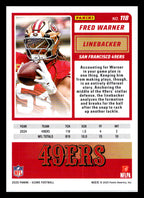 2025 Score #118 Fred Warner San Francisco 49ers