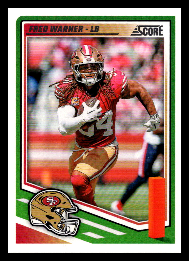 2025 Score #118 Fred Warner San Francisco 49ers