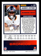 2025 Score #172 Audric Estime Denver Broncos