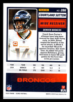 2025 Score #286 Courtland Sutton Denver Broncos