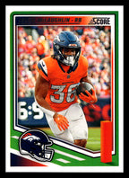 2025 Score #54 Jaleel McLaughlin Denver Broncos
