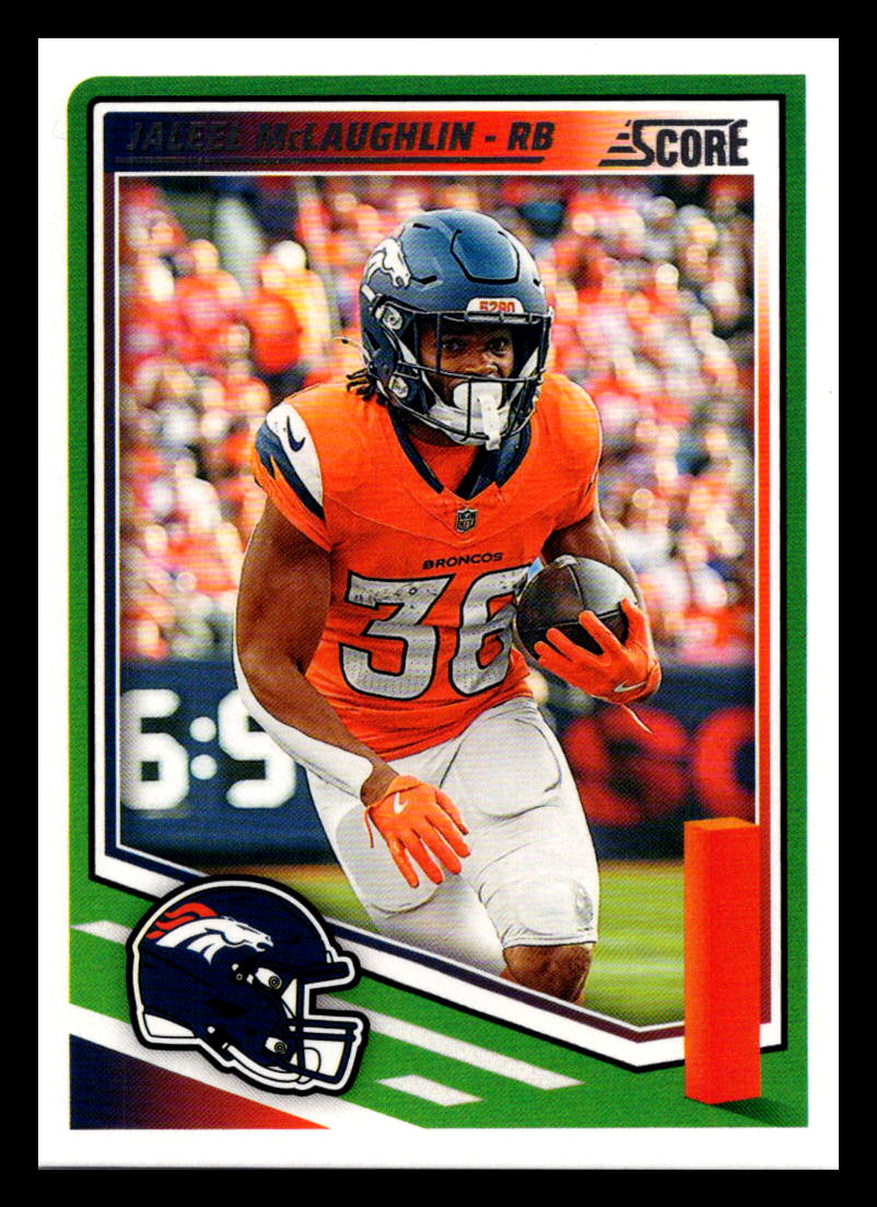 2025 Score #54 Jaleel McLaughlin Denver Broncos