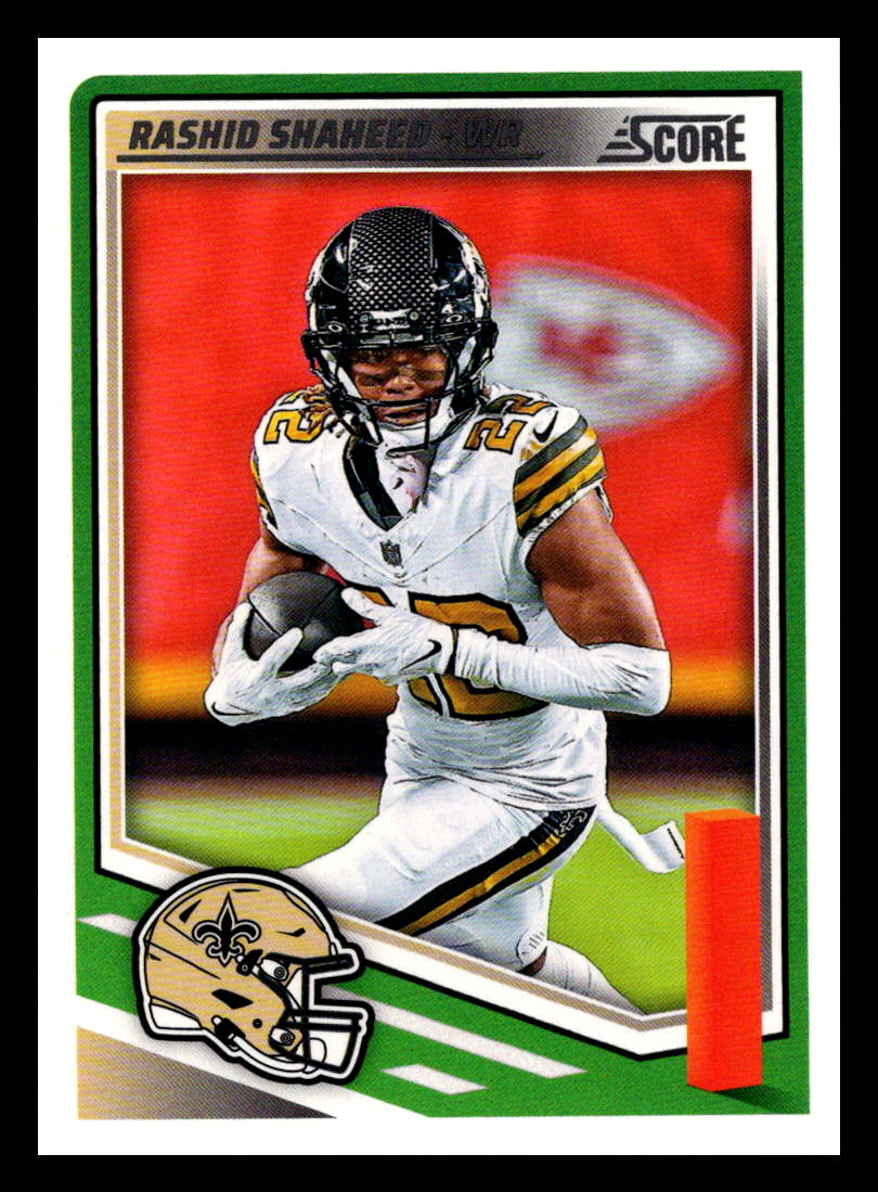 2025 Score #191 Rashid Shaheed New Orleans Saints