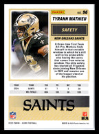 2025 Score #96 Tyrann Mathieu New Orleans Saints