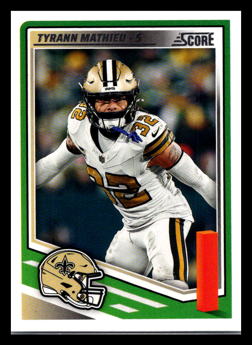 2025 Score #96 Tyrann Mathieu New Orleans Saints